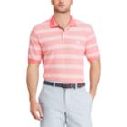 Big & Tall Chaps Classic-fit Birdseye Polo, Men's, Size: L Tall, Pink