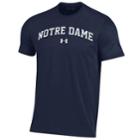 Men's Under Armour Notre Dame Fighting Irish Performance Tee, Size: Xxl, Blue (navy)