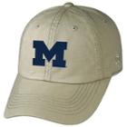 Adult Top Of The World Michigan Wolverines Crew Adjustable Cap, Men's, Beig/green (beig/khaki)