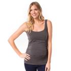 Maternity Pip & Vine By Rosie Pope Ruched Tank, Women's, Size: S-mat, Multicolor