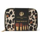 Adrienne Vittadini Studio 6-pc. Travel Makeup Brush Set (leopard)