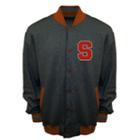 Men's Franchise Club Syracuse Orange Classic Fleece Jacket, Size: Xl, Grey