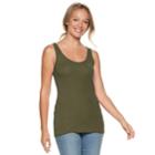 Women's Sonoma Goods For Life&trade; Layering Tank, Size: Xl, Green