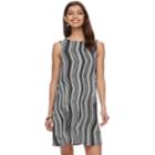 Women's Apt. 9&reg; A-line Tank Dress, Size: Xxl, Black