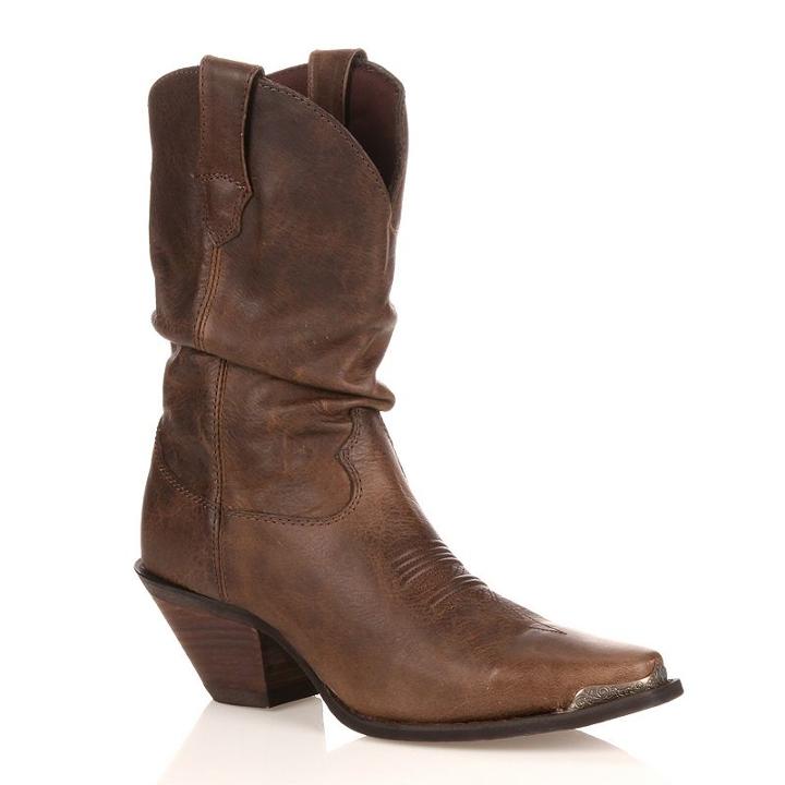 Durango Crush Sultry Slouch Women's Cowboy Boots, Size: Medium (8), Brown