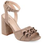 Journee Collection Becca Women's High Heels, Size: Medium (7), Med Beige