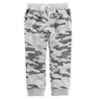 Toddler Boy Carter's Camouflage Jogger Pants, Size: 5t, Grey Print