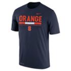 Men's Nike Syracuse Orange Legend Staff Dri-fit Tee, Size: Xxl, Blue (navy)