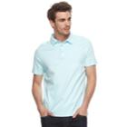 Men's Apt. 9&reg; Regular-fit Soft Touch Stretch Interlock Polo, Size: Xl, Light Blue