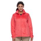 Plus Size Columbia Blustery Summit Fleece Jacket, Women's, Size: 3xl, Dark Pink