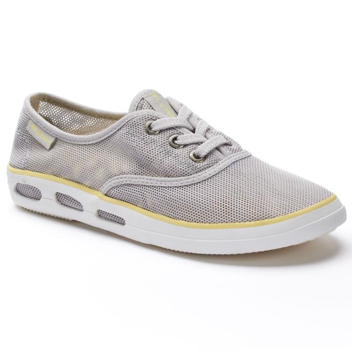 Columbia Vulc N Vent Women's Mesh Sneakers, Size: 8.5, Light Grey