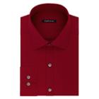 Men's Van Heusen Flex Collar Slim-fit Pincord Dress Shirt, Size: 18-34/35, Red