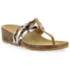 Tuscany By Easy Street Bene Women's Wedge Sandals, Size: Medium (12), Ovrfl Oth