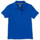 Girls 4-20 & Plus Size French Toast School Uniform Solid Polo, Girl's, Size: 18-20 Plus, Dark Blue