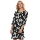 Women's Apt. 9&reg; Grommet Keyhole Shift Dress, Size: Xs, Oxford