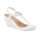 Chaps Raevyn Women's Slip-on Wedge Sandals, Size: 5.5 B, White