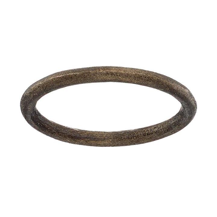 Sophie Miller Black Rhodium-plated Sterling Silver Ring, Women's, Size: 6, Grey