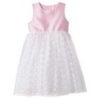 Girls 4-6x Marmellatta Classics Glitter Polka-dot Skirt Dress, Girl's, Size: 6, Pink