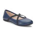 So&reg; Social Women's Ballet Flats, Size: Medium (8), Blue (navy)