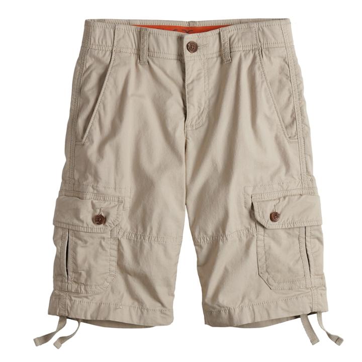 Boys 8-20 Urban Pipeline&reg; Maxflex Ripstop Cargo Shorts, Size: 16, Lt Beige