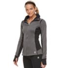 Women's Fila Sport&reg; Saltare Fleece Jacket, Size: Medium, Light Grey