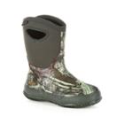 Rocky Mossy Oak Core Boys' Waterproof Boots, Boy's, Size: 11, Beig/green (beig/khaki)