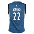 Adidas, Boys 8-20 Minnesota Timberwolves Andrew Wiggins Nba Replica Jersey, Boy's, Size: Medium, Blue