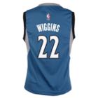 Adidas, Boys 8-20 Minnesota Timberwolves Andrew Wiggins Nba Replica Jersey, Boy's, Size: Medium, Blue