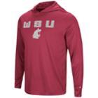 Men's Campus Heritage Washington State Cougars Hooded Tee, Size: Xxl, Med Red