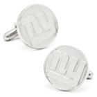 New York Giants Cuff Links, Men's, Silver