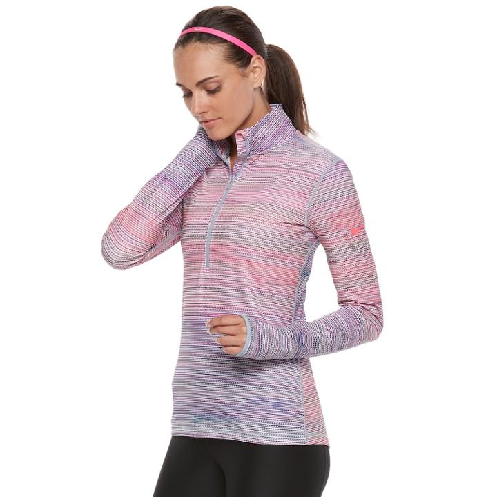 Women's Nike Pro Warm Top, Size: Xl, Med Red