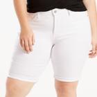 Plus Size Levi's&reg; Perfectly Shaping Jean Bermuda Shorts, Women's, Size: 22 W, Natural