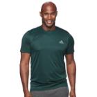 Big & Tall Adidas Essential Climalite Tech Tee, Men's, Size: Xxl Tall, Dark Green
