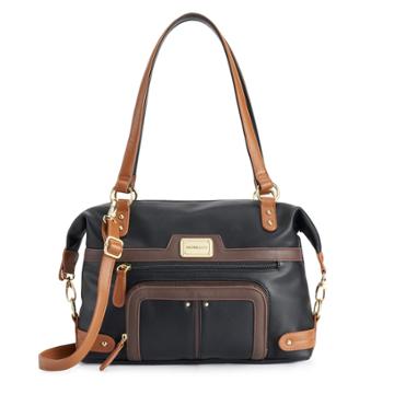 Stone & Co. Nappa Leather Satchel, Women's, Beige