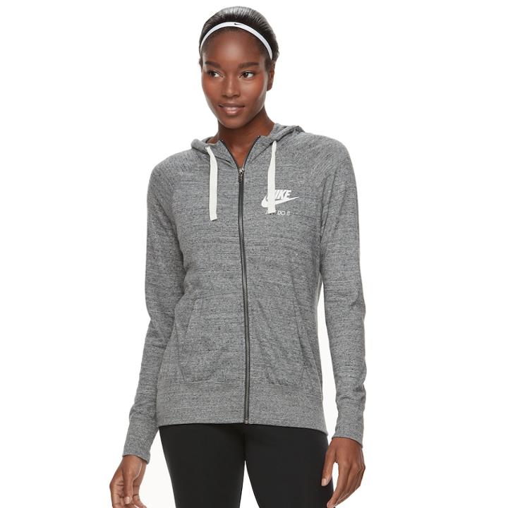 Women's Nike Sportswear Hoodie, Size: Xl, Grey