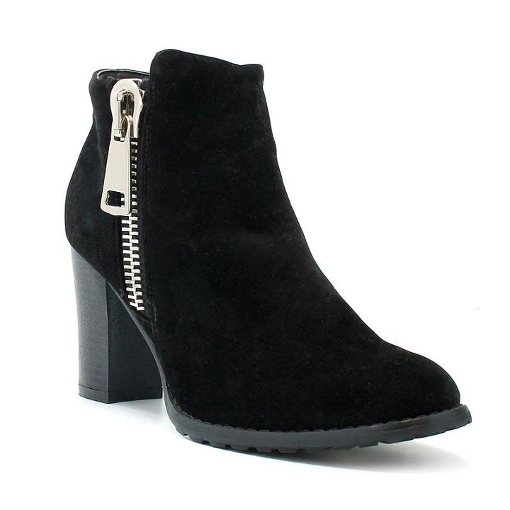 Olivia Miller Sullivan Women's Heeled Bootie, Girl's, Size: 9, Black