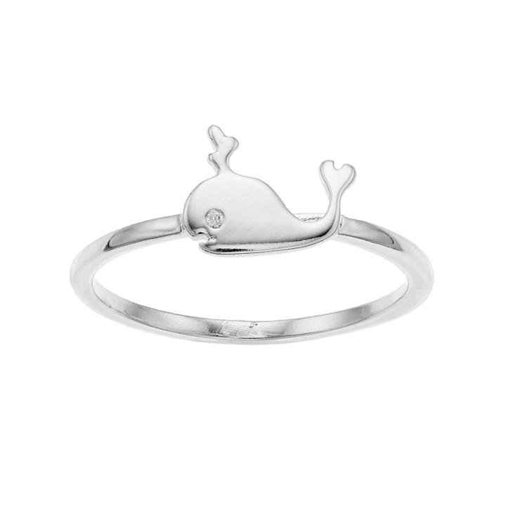 Lc Lauren Conrad Whale Ring, Women's, Size: 7, Silver