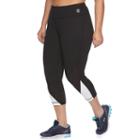 Plus Size Fila Sport&reg; Workout Crop Leggings, Women's, Size: 2xl, White