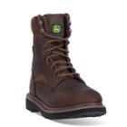 John Deere Men's Lace-up Work Boots, Size: 16 Wide, Brown