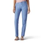 Women's Lee Straight-leg Tailored Chino Pants, Size: 18 Short, Light Blue
