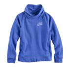Girls 7-16 Nike Funnel Neck Sweatshirt, Size: Large, Med Purple