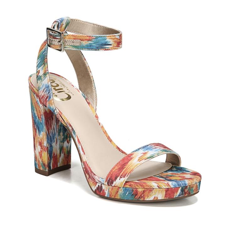Circus By Sam Edelman Annette Women's High Heel Sandals, Size: Medium (9.5), Brown Over