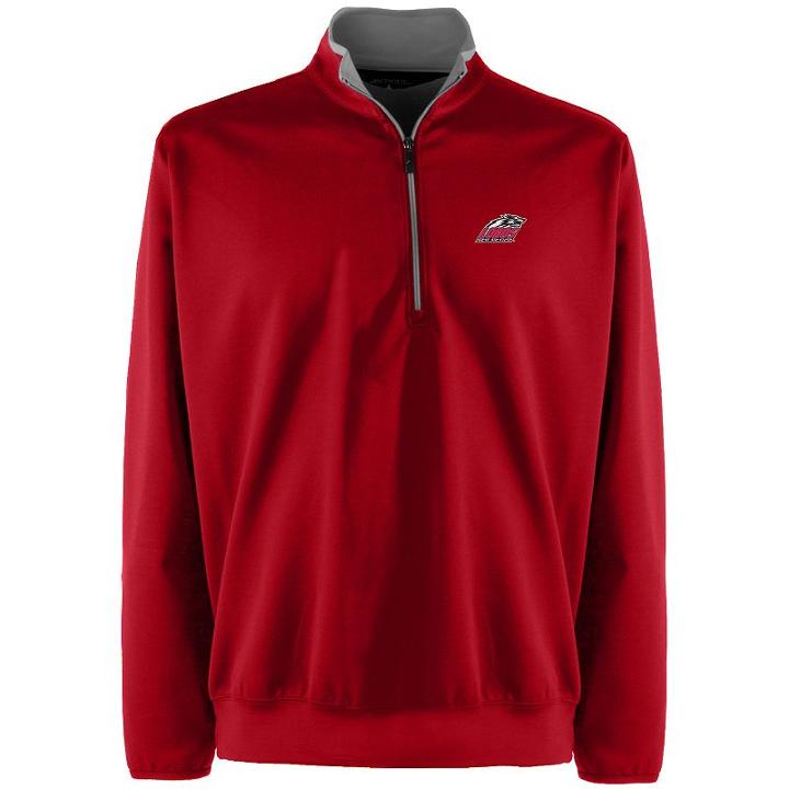 Men's New Mexico Lobos 1/4-zip Leader Pullover, Size: Xl, Red