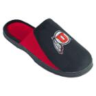 Men's Utah Utes Scuff Slippers, Size: Small, Black