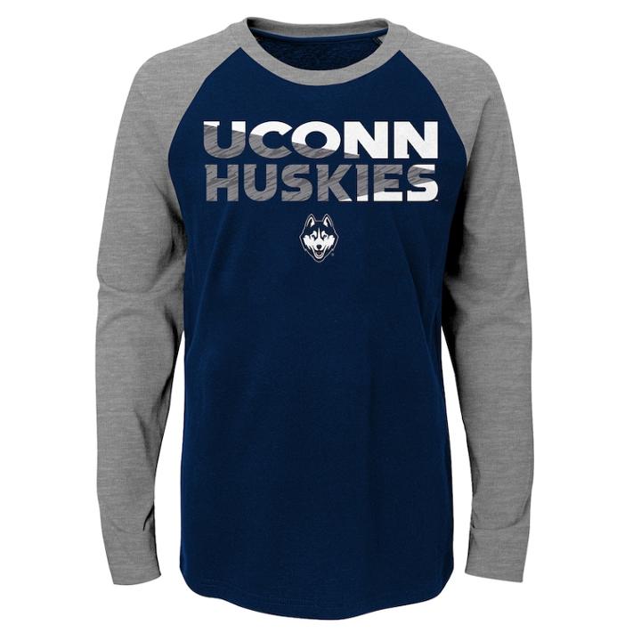 Boys 4-18 Uconn Huskies Flux Tee, Size: 16-18, Dark Blue