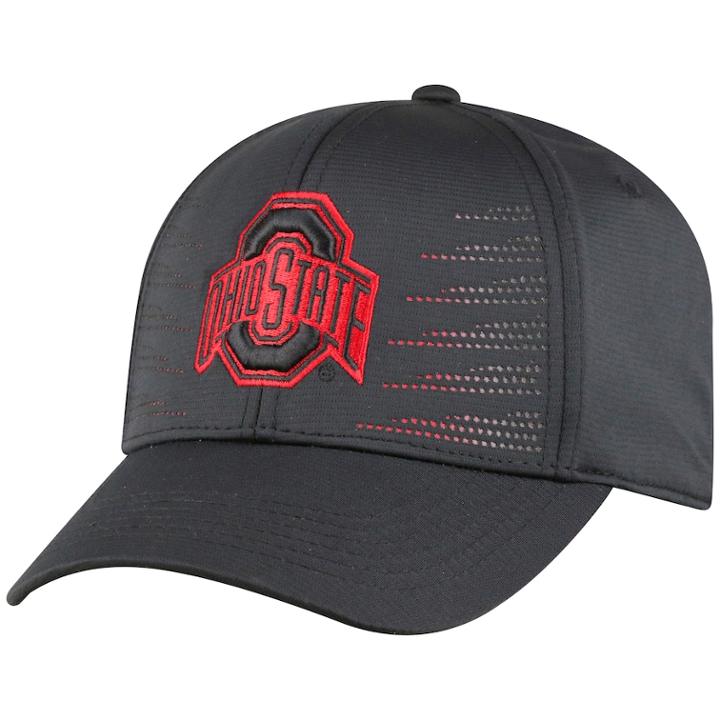 Adult Top Of The World Ohio State Buckeyes Dazed Performance Cap, Men's, Black