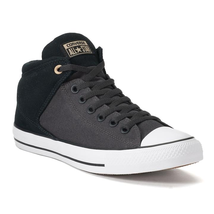 Men's Converse Chuck Taylor All Star High Street Sneakers, Size: M7w9, Black