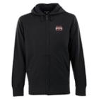 Men's Mississippi State Bulldogs Signature Full-zip Fleece Hoodie, Size: Xl, Black