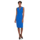 Women's Jax Crisscross Sheath Dress, Size: 4, Blue Other