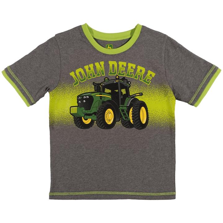 Boys 4-7 John Deere Tractor Graphic Tee, Size: 7, Med Grey